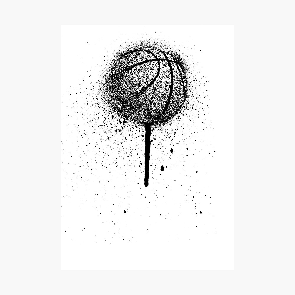 SPLATTER PAINT BASKETBALL SHORT – Mostly Heard Rarely Seen