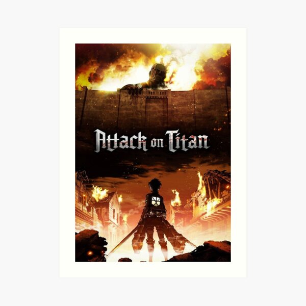 attaque sur la conception de titan 29 Impression artistique