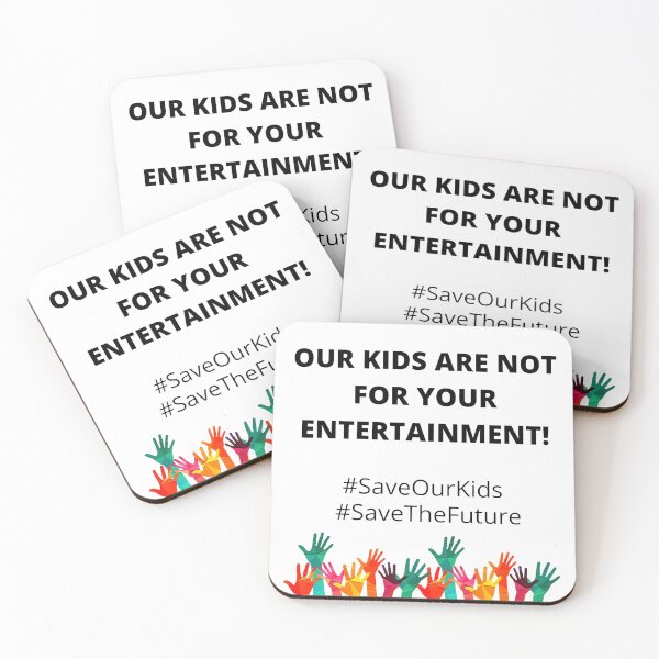 Item preview, Our Kids Are Not Entertainment Essential T Shirt designed and sold by ZayZayDesigns.