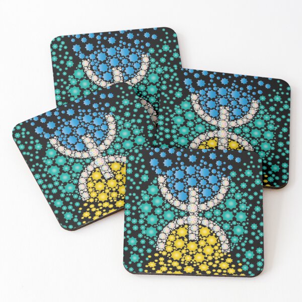 Item preview, COLOR CIRCLE LOGO AMAZIGH ART designed and sold by greatatlas.