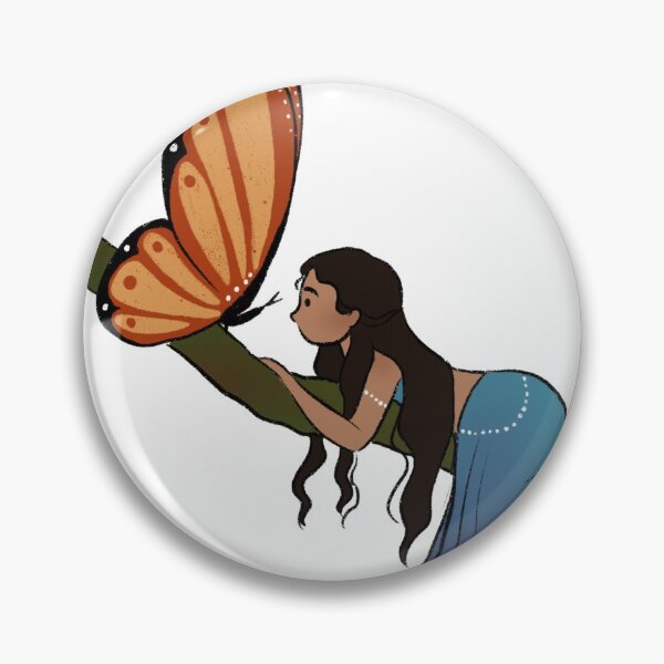 Artikelvorschau, Waldmädchen mit einem butterly entworfen und verkauft von sketchesnsongs.