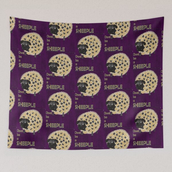 Item preview, Dont be a Sheeple designed and sold by SueSakpal.
