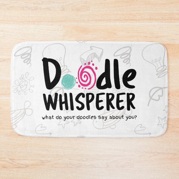 Item preview, Doodle Whisperer (Dark Text) designed and sold by Inktopia-Art.
