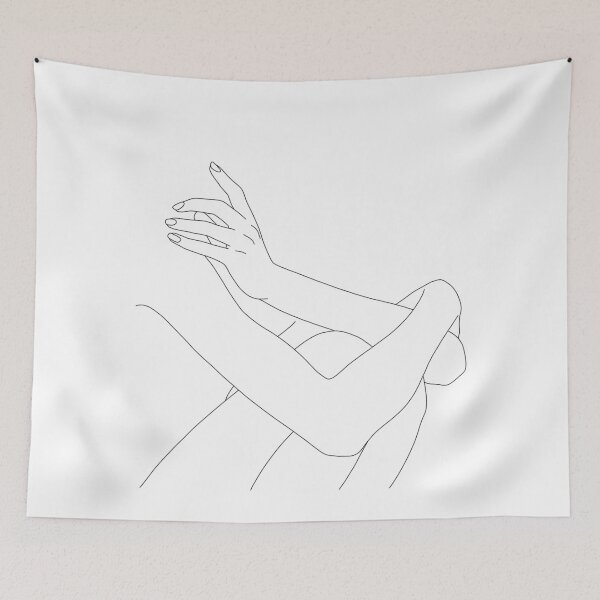 Item preview, Nude figure illustration - Xandra designed and sold by TheColourStudy.
