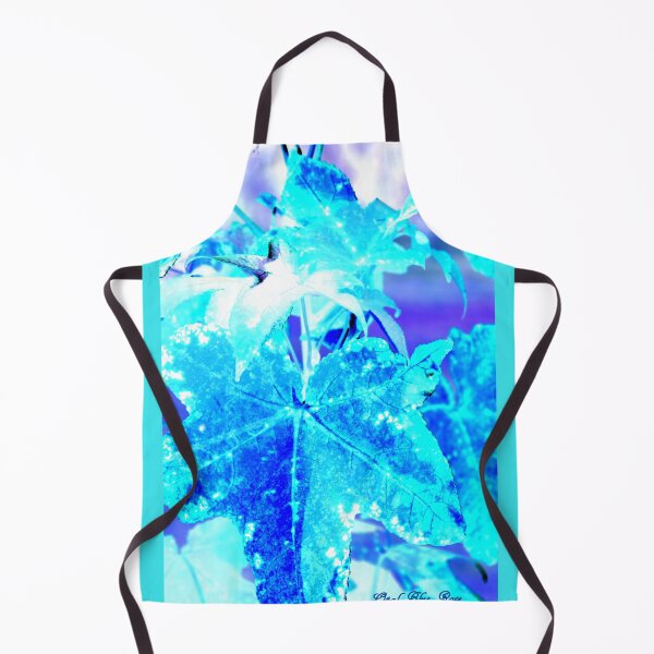 Item preview, TROPICAL AQUA BLUE SUMMERY LEAVES designed and sold by Opalbluerose.