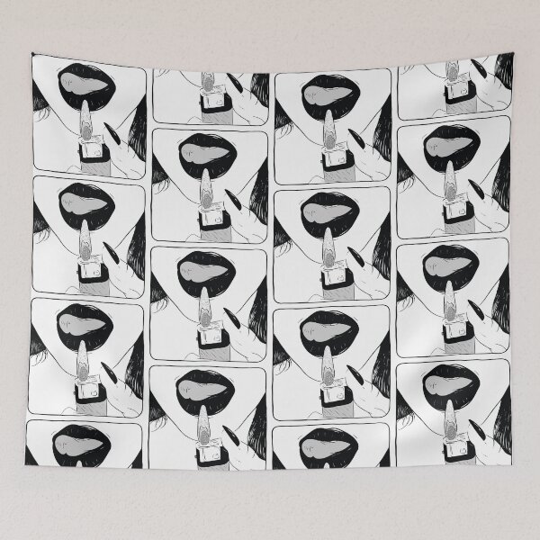 Item preview, Lighter Mouth Tumblr Aesthetic designed and sold by PaperBoatUK.
