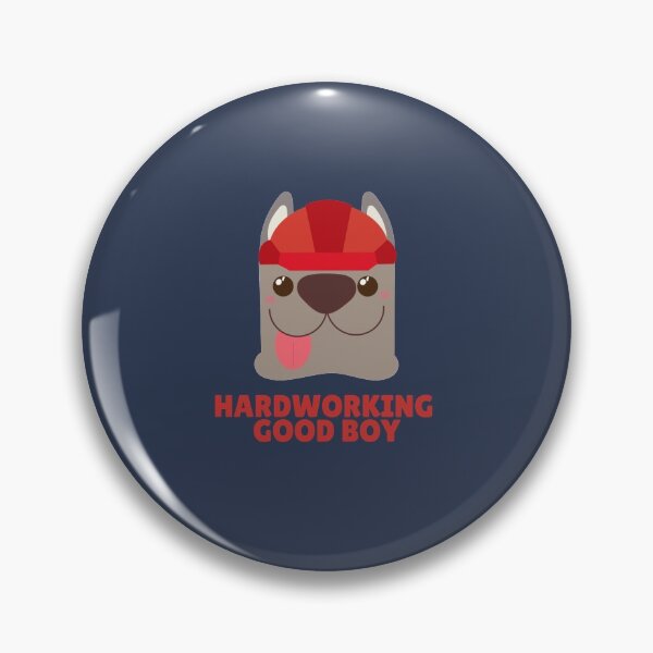 Item preview, Cute hardworking construction dog is a good boy designed and sold by twicetrader.