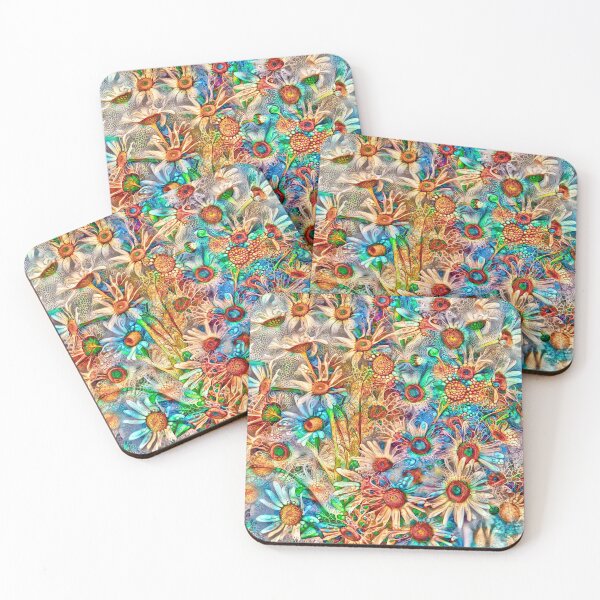 Item preview, Floral abstraction designed and sold by blackhalt.
