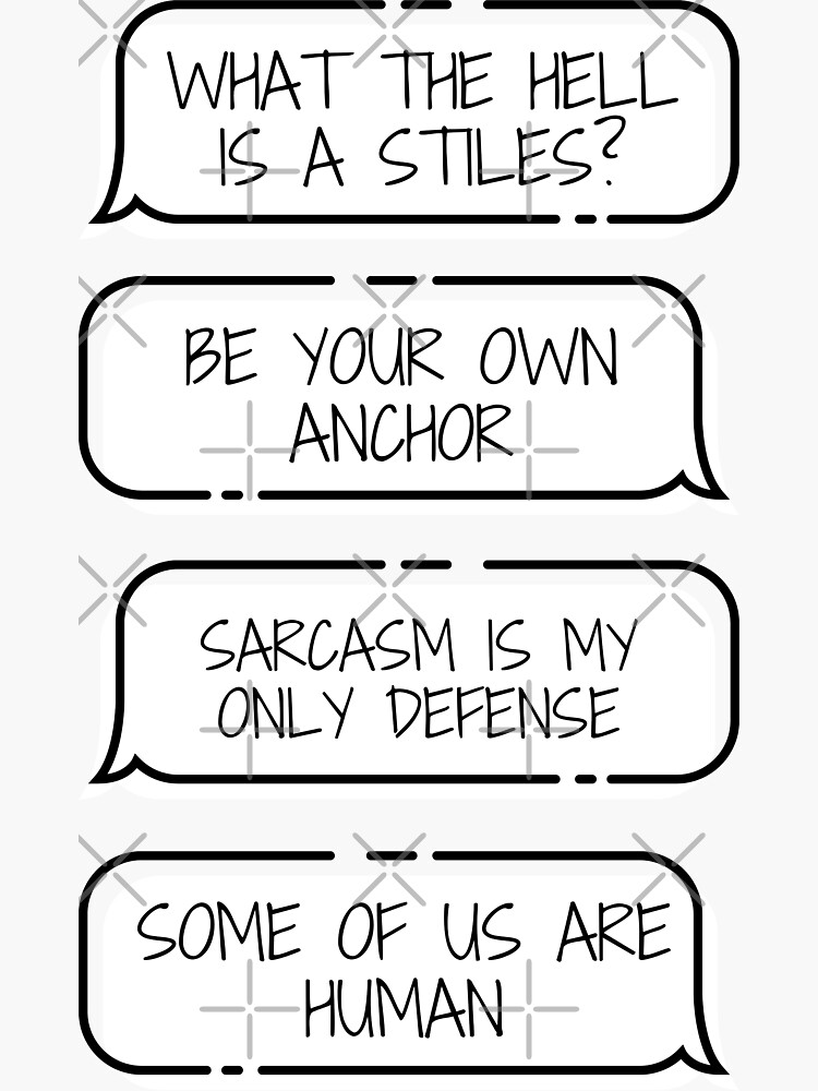 "Teen Wolf quotes" Sticker for Sale by Nerisse Redbubble