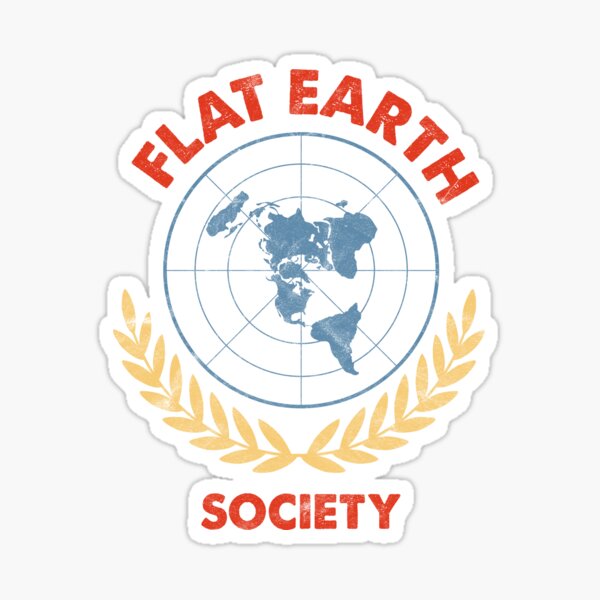 Artikel-Vorschau von Flat Earth Conspiracy Theory Society Earther Truth Vintage Design, designt und verkauft von A-Fashion.