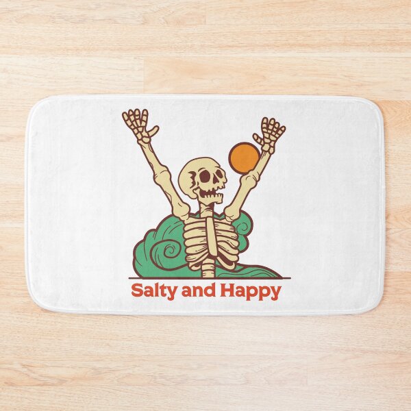 Item preview, salty and happy designed and sold by CASUALVIBES.