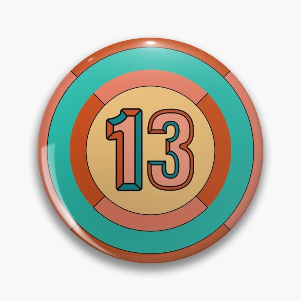 Item preview, 13th Birthday Gift idea or you can use for sports team or anywhere you want designed and sold by Designhub1000.