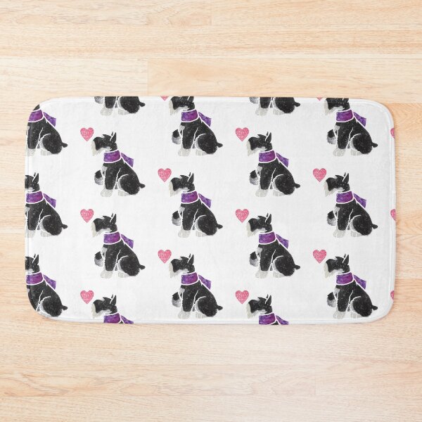 Item preview, Watercolour Miniature Schnauzer designed and sold by animalartbyjess.