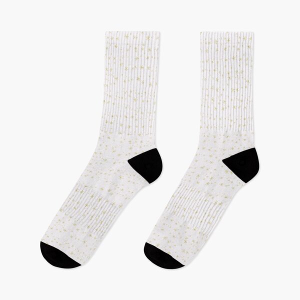 Item preview, Golden Stars on White Background designed and sold by BloomCatB.