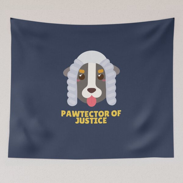 Item preview, Cute Pawtector of Justice Dog designed and sold by twicetrader.