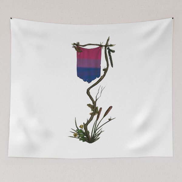 Item preview, Swamp Aesthetic Bisexual Pride Flag designed and sold by Phen-akism.