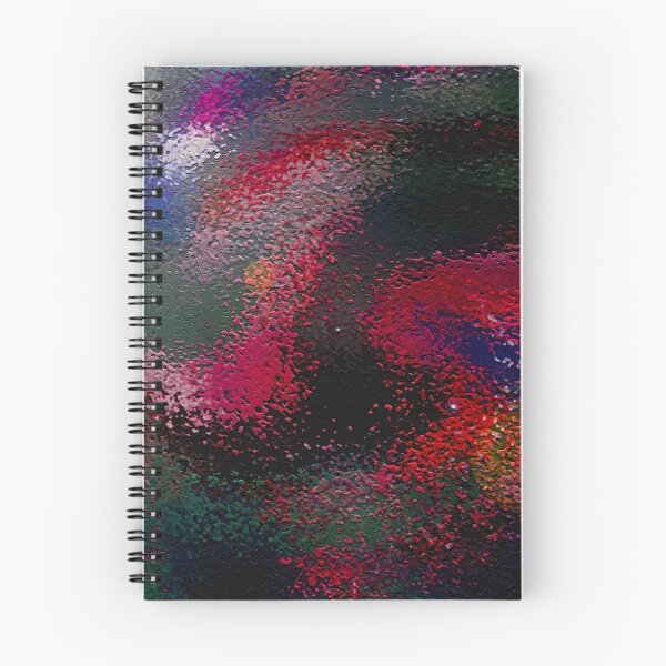 Item preview, Paint Spray Flower Symphony graffiti spray pink green and blue speckles pattern designed and sold by CeeLeighTees.