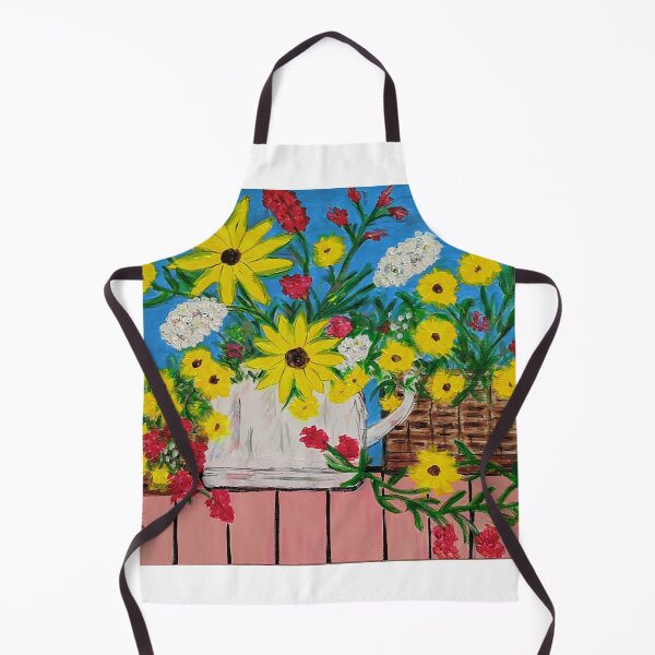 Item preview, Basket of Sunflowers designed and sold by amyredfordart.