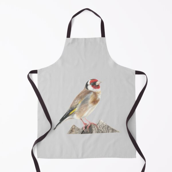 Item preview, Goldfinch Bird pencil drawing designed and sold by rosemarydrawing.