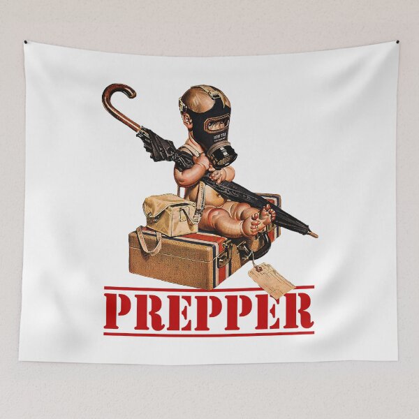 Item preview, Prepper; Survival; designed and sold by StickerApe.