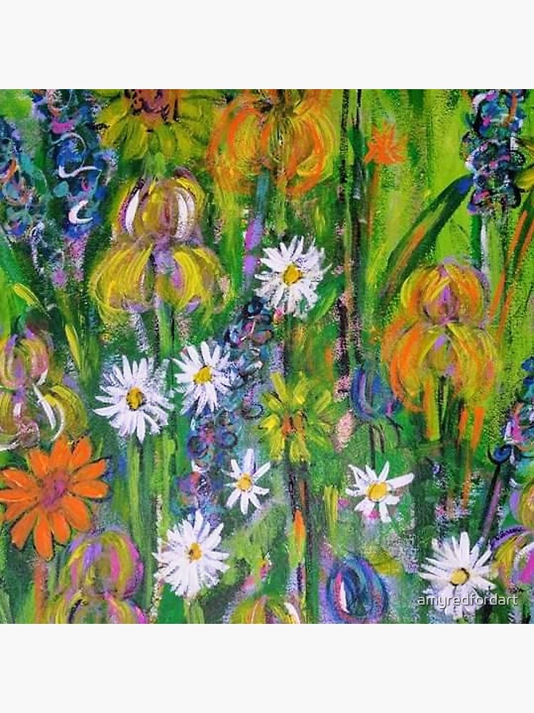 Field of Flowers by amyredfordart