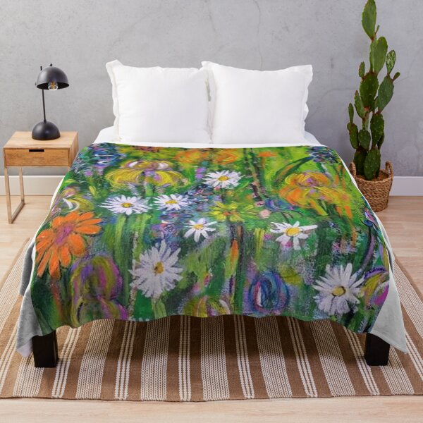 Artikelvorschau, Feld voller Blumen entworfen und verkauft von amyredfordart.