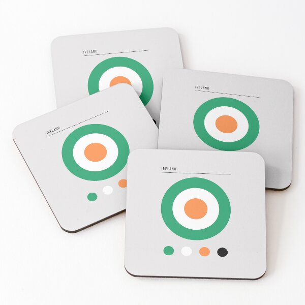 Item preview, Bauhaus Inspired Ireland Flag designed and sold by Boxing Kangaroo Retail Company.