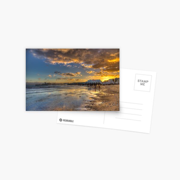 Item preview, Sandown Pier Sunset designed and sold by manateevoyager.