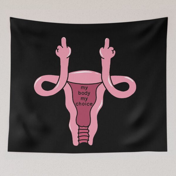 Item preview, Uterus - My body my choice designed and sold by ValentinaHramov.