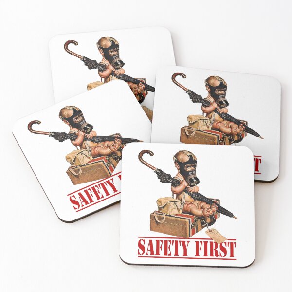 Item preview, Safety First; designed and sold by StickerApe.