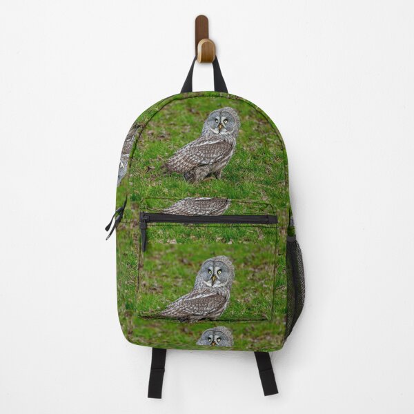 Item preview, Great Grey Owl on the ground designed and sold by Dalyndigital Photography.
