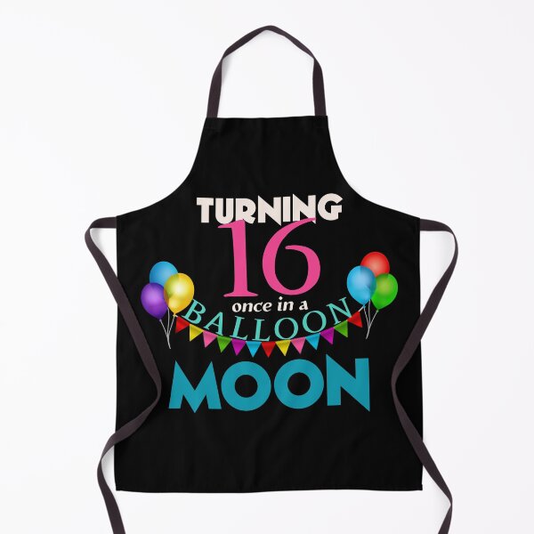 Item preview, Turning 16,once in a balloon moon designed and sold by thebearderhood.