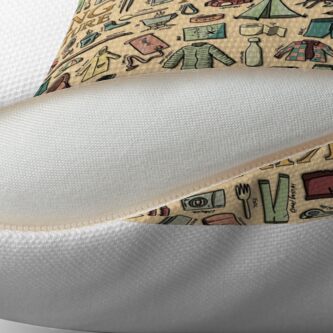 Alternate view of Hiking Adventure Floor Pillow