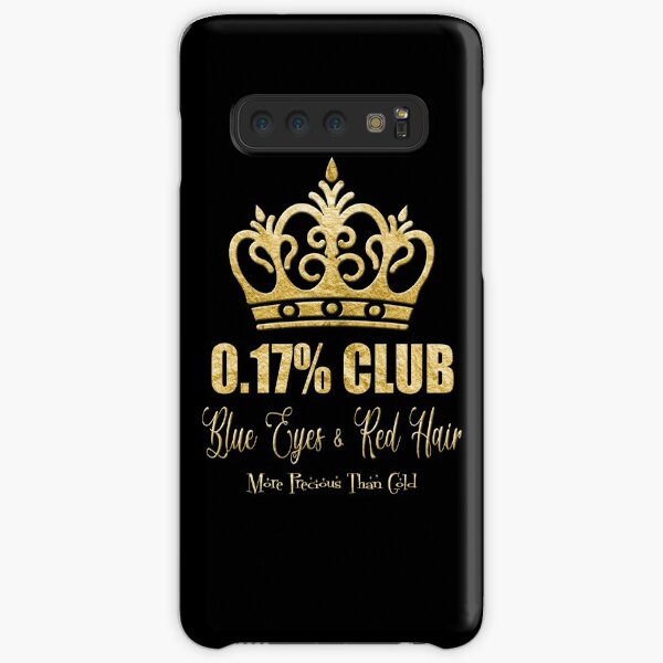 The 0.17% Club - Blue Eyes & Red Hair - More Precious Than Gold Samsung Galaxy Snap Case