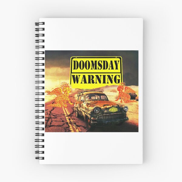 Item preview, Doomsday; Warning; designed and sold by StickerApe.