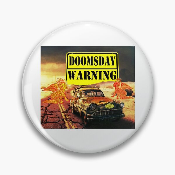 Item preview, Doomsday; Warning; designed and sold by StickerApe.