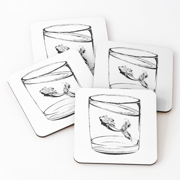 Item preview, Mermaid in a glass designed and sold by Doteydesigns.