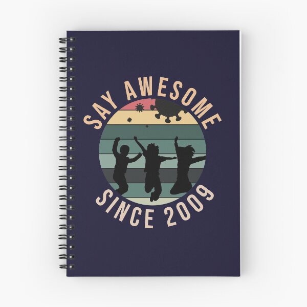 Item preview, 11th Birthday Gift Say Awesome Since 2009 Funny quarantine  designed and sold by Designhub1000.