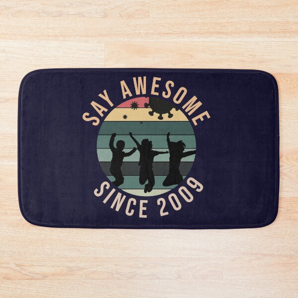 Item preview, 11th Birthday Gift Say Awesome Since 2009 Funny quarantine  designed and sold by Designhub1000.
