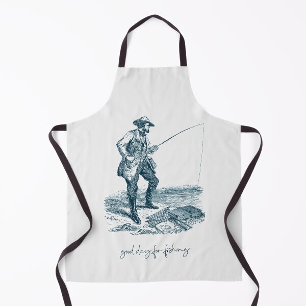 Item preview, Good Day For Fishing - Sketched Fisherman designed and sold by Niklas-theHiker.