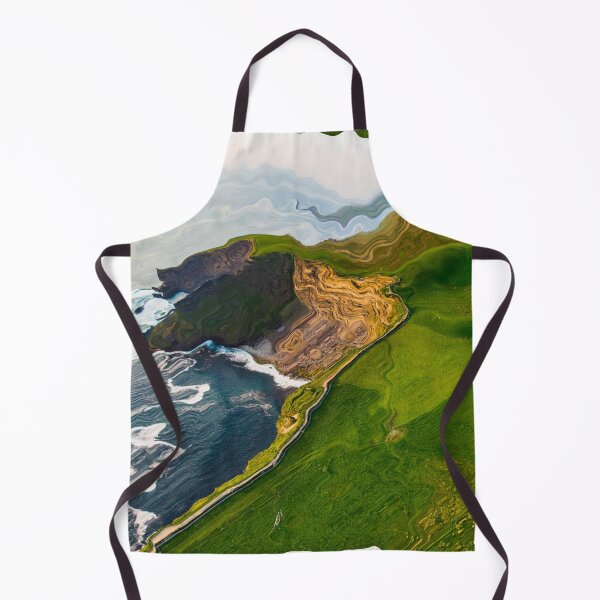 Item preview, Cliffs Of Moher Abstract Painting designed and sold by nincee.