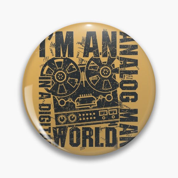 Item preview, Analog Man In Digital World designed and sold by studio838.