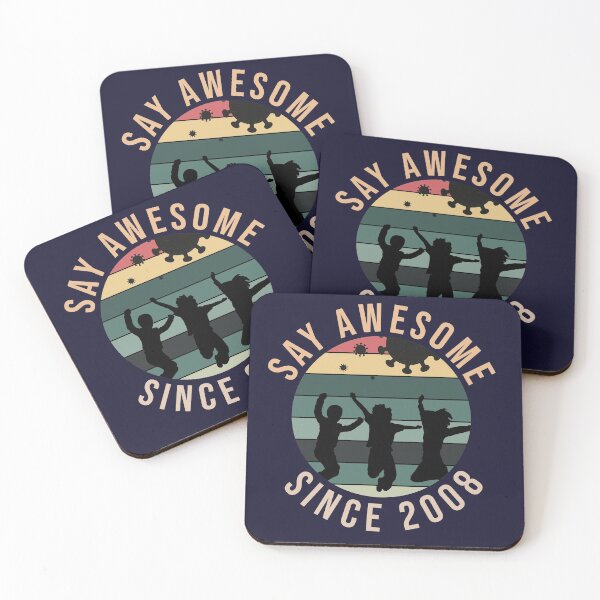 Item preview, 12th Birthday Gift Say Awesome Since 2008 Funny quarantine  designed and sold by Designhub1000.