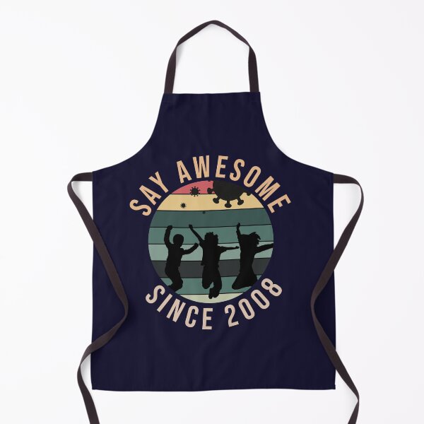 Item preview, 12th Birthday Gift Say Awesome Since 2008 Funny quarantine  designed and sold by Designhub1000.