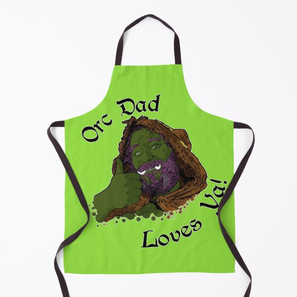 Item preview, Supportive Orc Dad gives you the Thumb's Up designed and sold by FlippantMoniker.