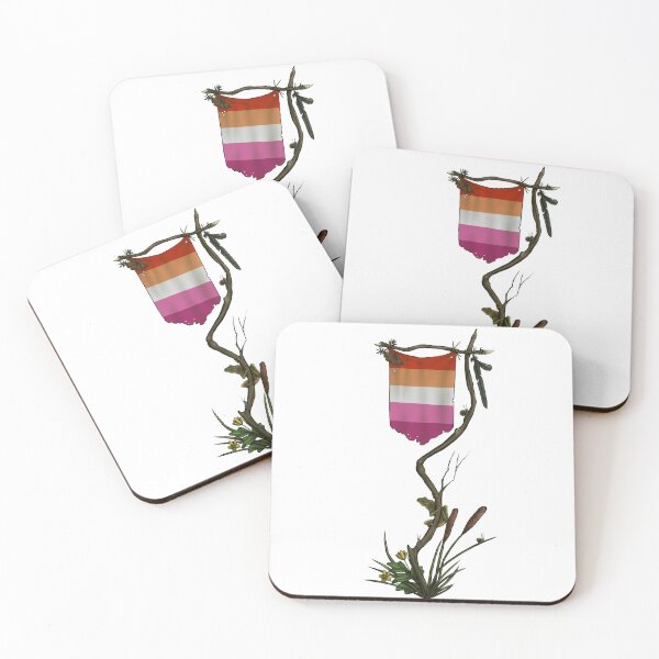 Item preview, Swamp Aesthetic Lesbian Pride Flag designed and sold by Phen-akism.