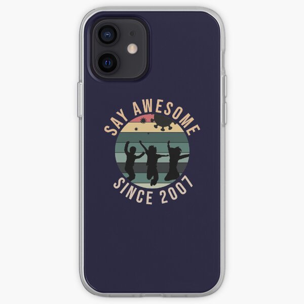 13th Birthday Gift Say Awesome Since 2007 Funny quarantine iPhone Soft Case
