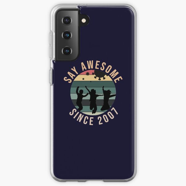 13th Birthday Gift Say Awesome Since 2007 Funny quarantine Samsung Galaxy Soft Case