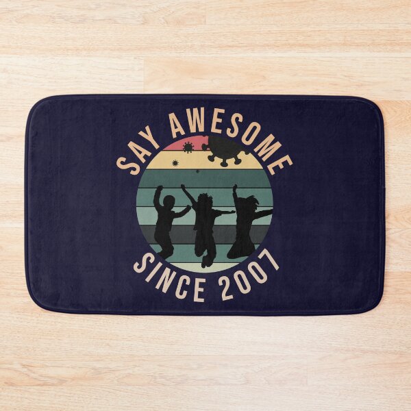 Item preview, 13th Birthday Gift Say Awesome Since 2007 Funny quarantine  designed and sold by Designhub1000.
