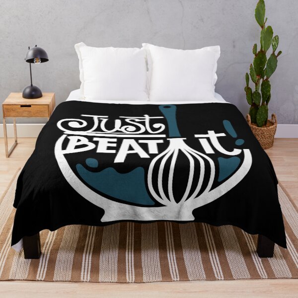 Item preview, Just Beat it Funny Baking Pun designed and sold by CrystalCrush.
